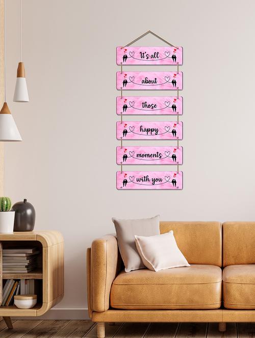 positive quote decorative wooden wall hanging - 19120923 - Very Small Image - 1