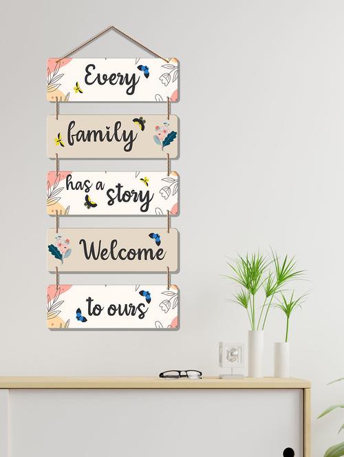 family quote wooden designer wall hanger decor item for home(wh_6203n) - 19121021 - Very Small Image - 1