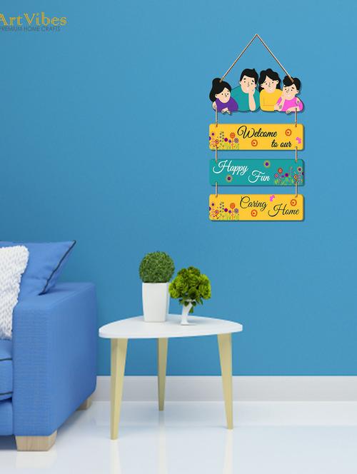 positive quote decorative wall art wooden hanger for home decor office(wh_6914n) - 19121082 - Very Small Image - 1