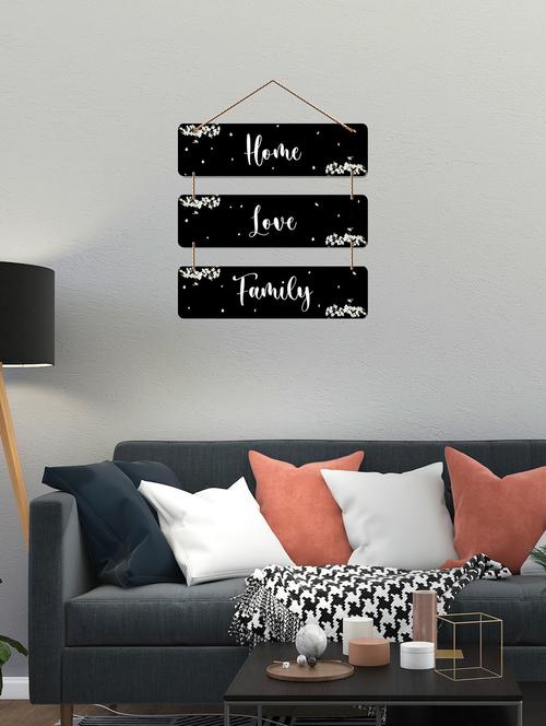 home decorative items love family wooden wall hanging for home decor (wh_5303nn) - 19121088 - Very Small Image - 1