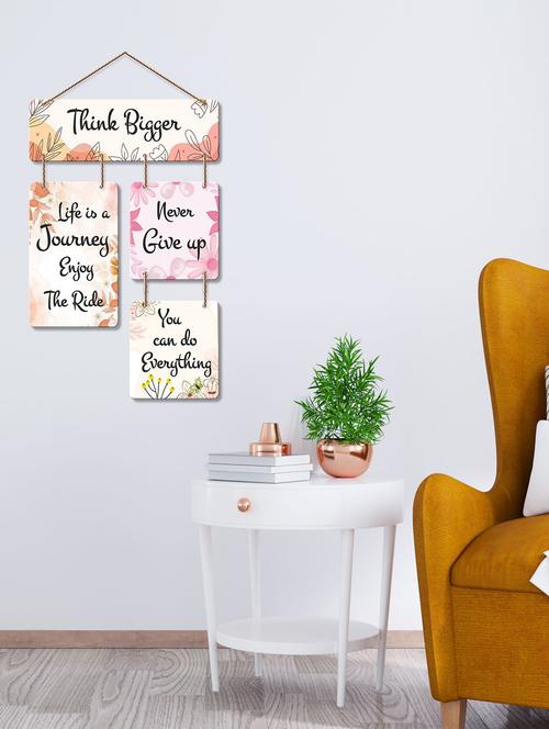 think bigger decorative wooden wall hanger for home decor office(wh_6517n) - 19121192 - Very Small Image - 1