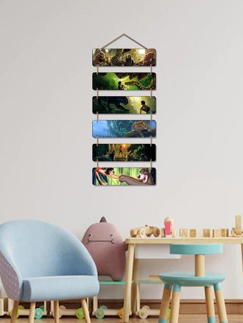 decorative art wooden wall hanging for kids room decoration item (wh_3292n) - 19121202 - Very Small Image - 1
