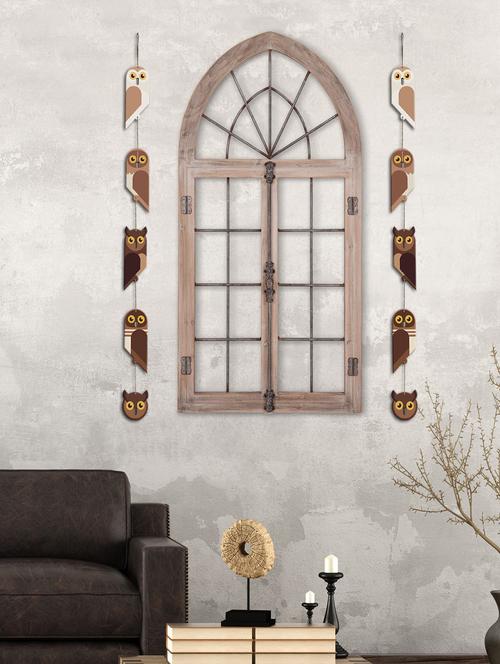 owls wall and door hanging decorative item for home decoration (wh_5209n) - 19121431 - Very Small Image - 1