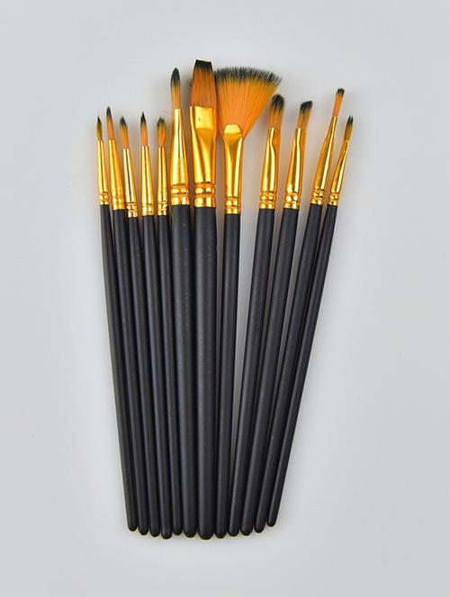 artist watercolor brush 12pcs painting brushes for hand painting water color paint brush art supplies - 19122217 - Very Small Image - 1