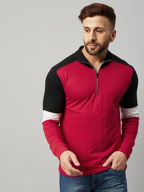 color blocked polo t-shirt - 19126186 - Very Small Image - 1