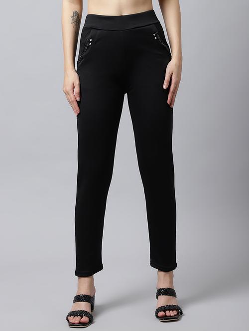 high rise solid jegging - 19126720 - Very Small Image - 1