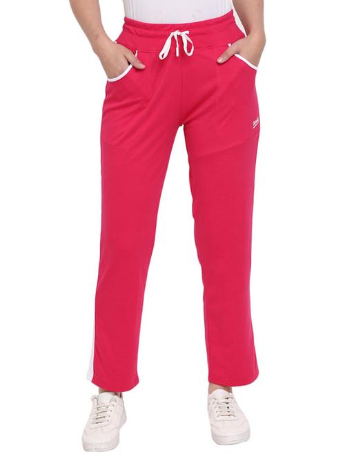 mid rise solid track pant - 19126787 - Very Small Image - 1