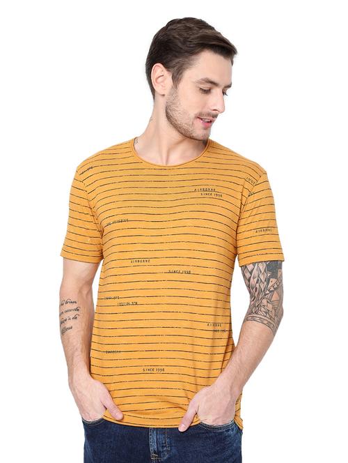 round neck striped t-shirt - 19127609 - Very Small Image - 1