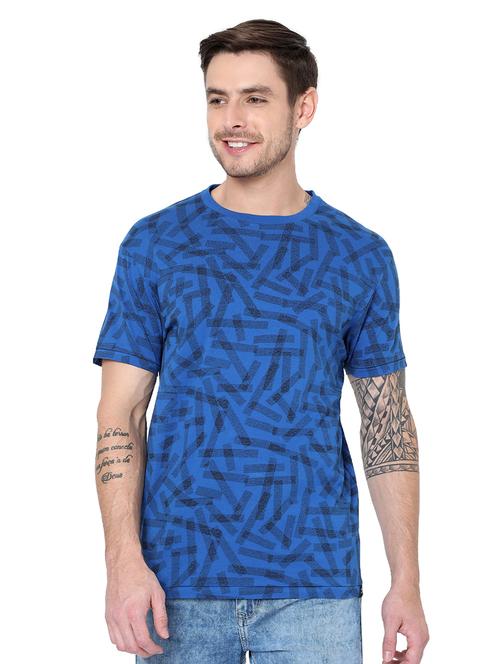 round neck printed t-shirt - 19127611 - Very Small Image - 1