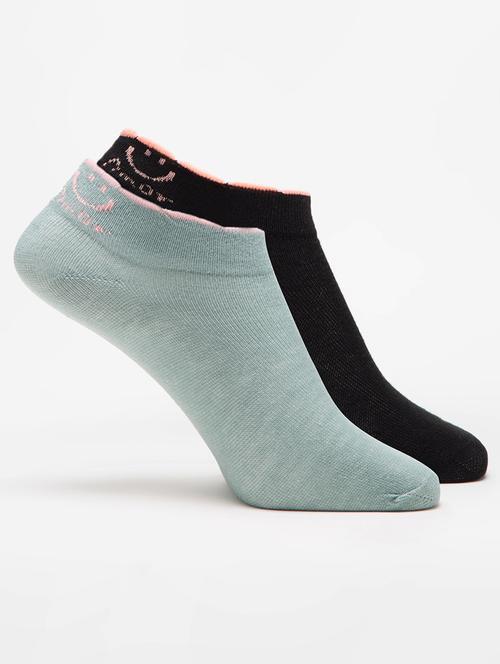 women's pack of 2 no show socks - 19127713 - Very Small Image - 1