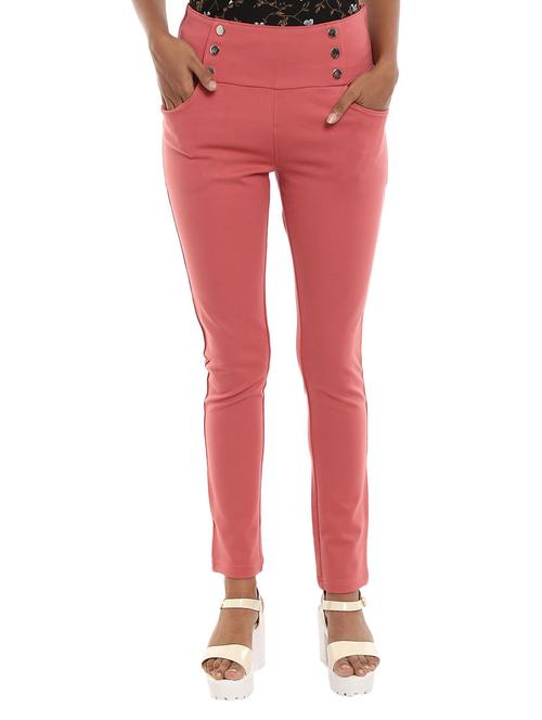 high rise solid jeggings - 19127806 - Very Small Image - 1