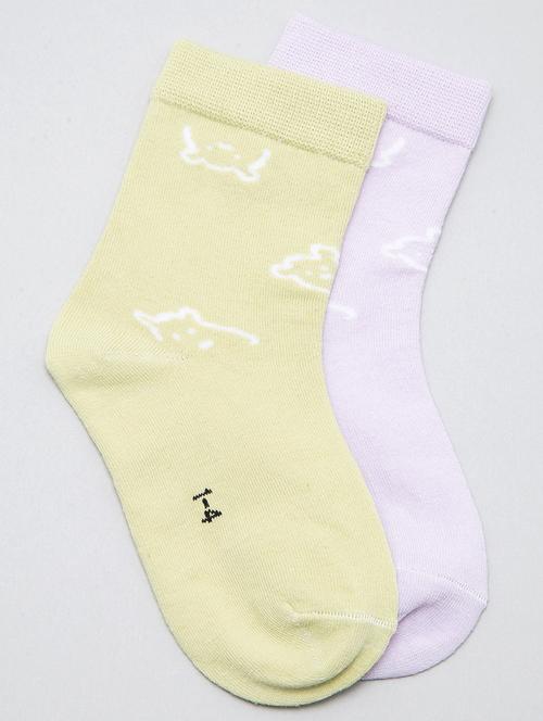kids pack of 2 above ankle length sock - 19127977 - Very Small Image - 1