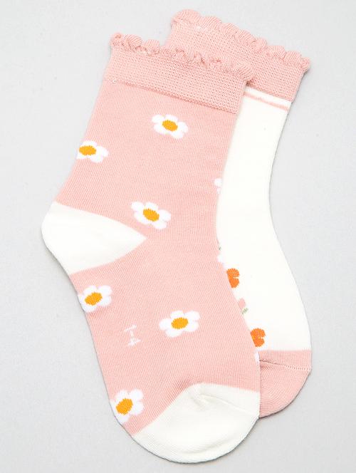 kids pack of 2 above ankle length sock - 19127986 - Very Small Image - 1