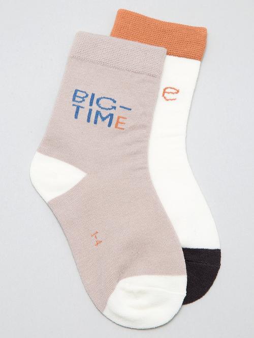 kids pack of 2 above ankle length sock - 19127988 - Very Small Image - 1