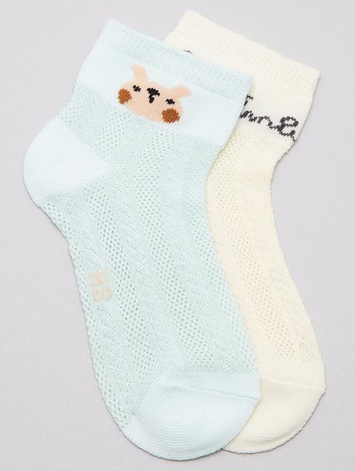 kids pack of 2 above ankle length sock - 19127995 - Very Small Image - 1