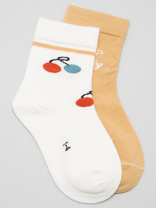 kids pack of 2 above ankle length sock - 19128008 - Very Small Image - 1