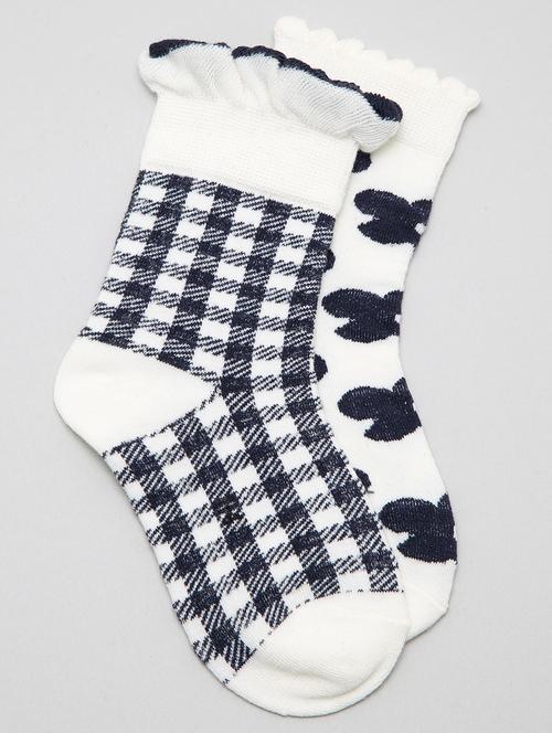 kids pack of 2 above ankle length sock - 19128015 - Very Small Image - 1
