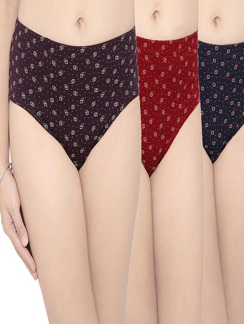 pack of 3 printed hipster panty - 19128367 - Very Small Image - 1