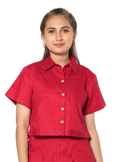 girls collared shirt - 19128495 - Very Small Image - 1
