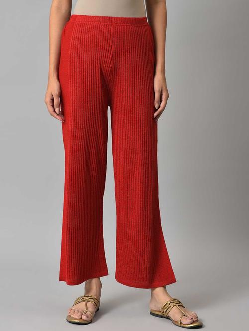 red acrylic bottom wear - 19128703 - Very Small Image - 1