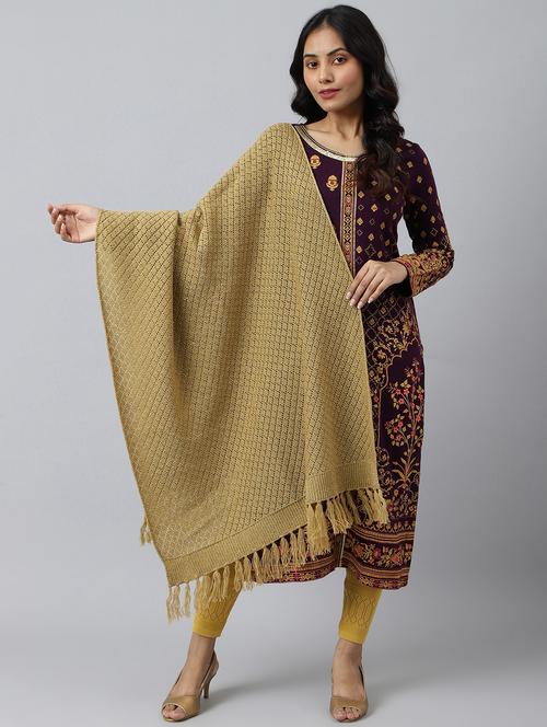 women's solids shawl - 19128717 - Very Small Image - 1