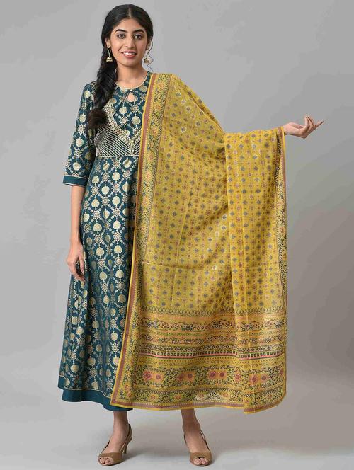 floral print dupatta - 19128743 - Very Small Image - 1