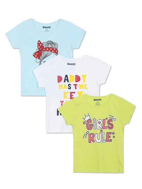 multi colored t-shirt combo - 19128800 - Very Small Image - 1