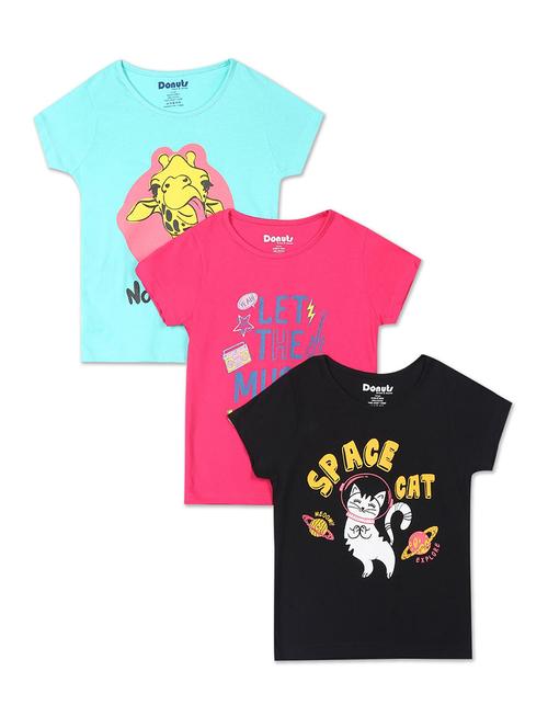 multi colored t-shirt combo - 19128814 - Very Small Image - 1