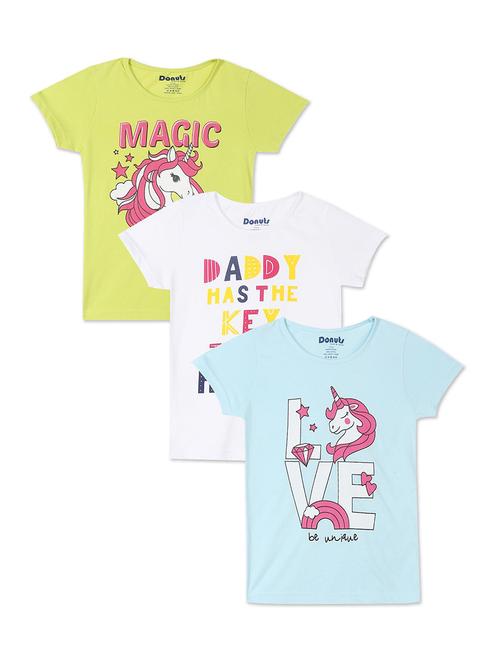 multi colored t-shirt combo - 19128816 - Very Small Image - 1