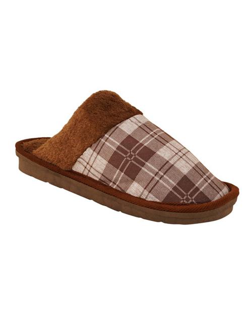 brown slip on slipper - 19129454 - Very Small Image - 1