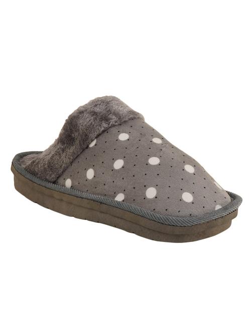 grey slip on slipper - 19129464 - Very Small Image - 1