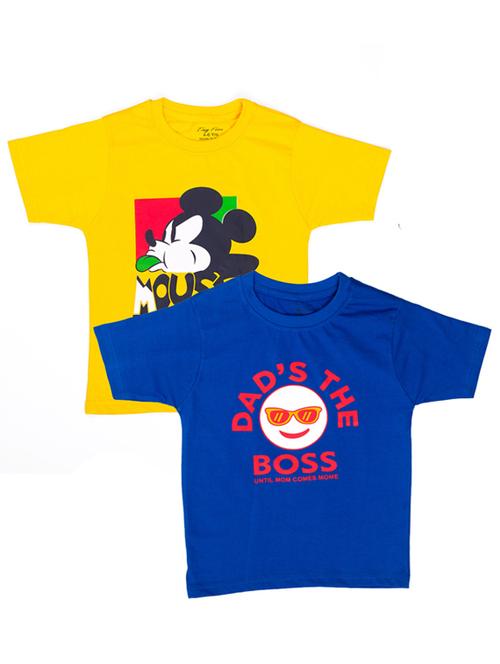 pack off 2 printed t-shirt - 19130851 - Very Small Image - 1