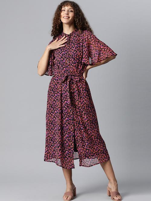 women's printed dress - 19131051 - Very Small Image - 1