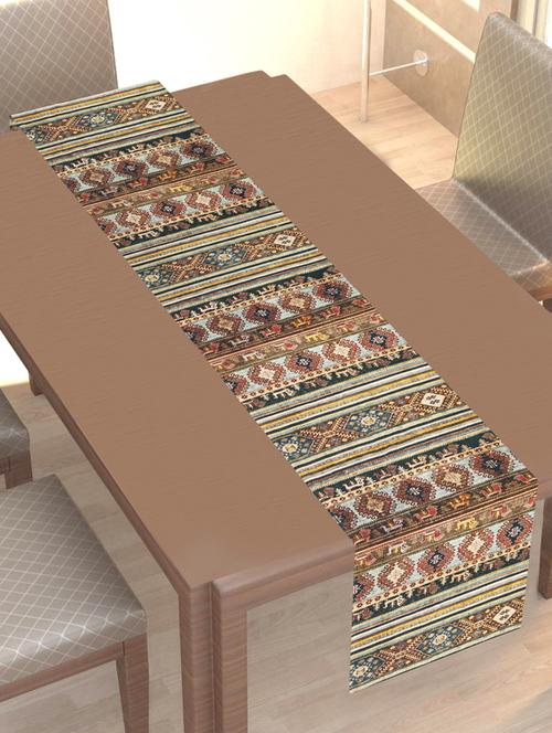thick cotton rug fabric table runner - 19131190 - Very Small Image - 1
