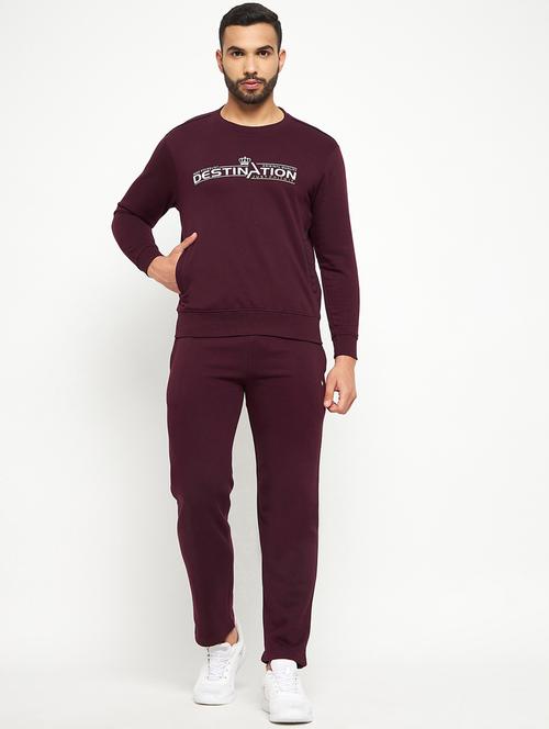 round neck full length track suit - 19131326 - Very Small Image - 1