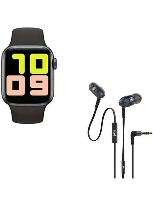 smart watch and basehead earphones gift combo - 19131492 - Very Small Image - 1