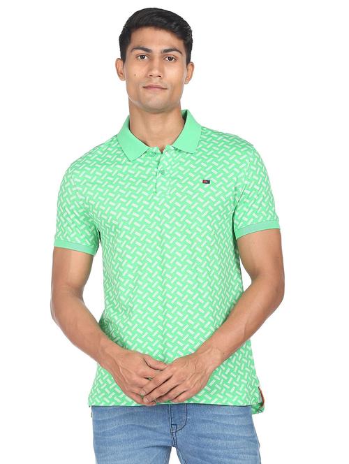 polo neck printed t-shirt - 19131531 - Very Small Image - 1
