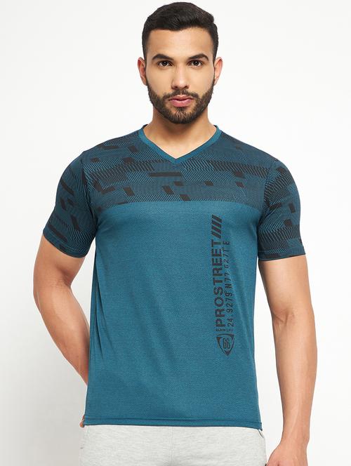 v-neck printed t-shirt - 19131536 - Very Small Image - 1