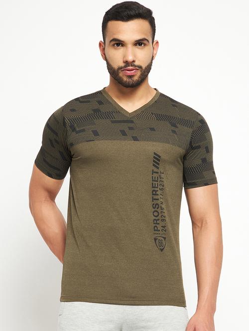 v-neck printed t-shirt - 19131537 - Very Small Image - 1