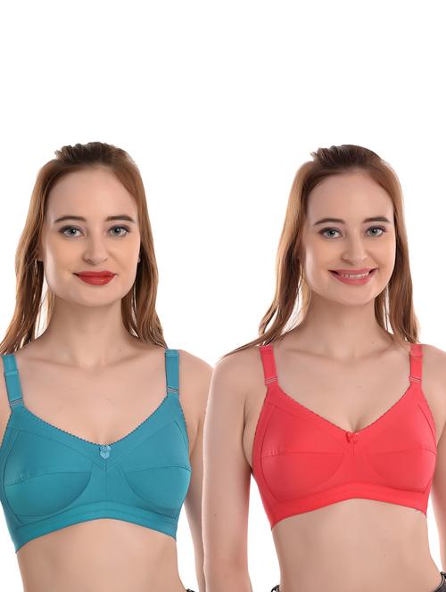 pack of 2 solid t-shirt bra - 19131565 - Very Small Image - 1