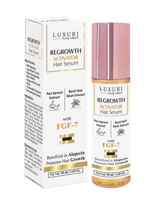 hair strengthening serum, hair growth activator with fgf-7- boosts hair growth, revitalizing, beneficial in alopecia - (50ml) - 19133873 - Very Small Image - 1