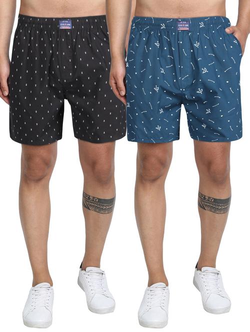pack of 2 printed boxer - 19134638 - Very Small Image - 1