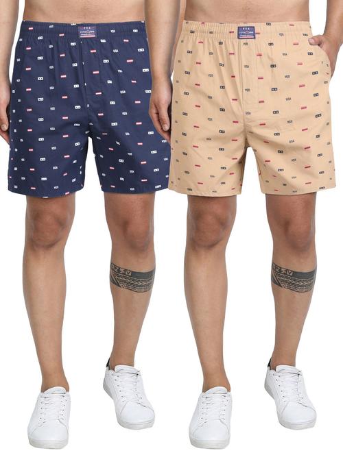 pack of 2 printed boxer - 19134651 - Very Small Image - 1