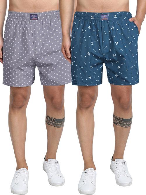 pack of 2 printed boxer - 19134659 - Very Small Image - 1