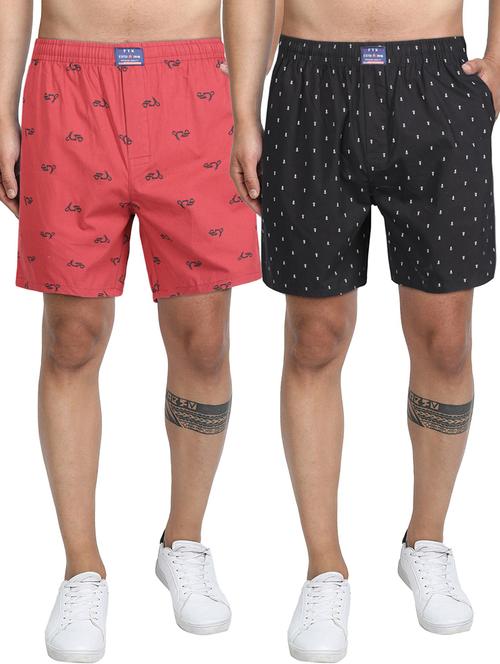 pack of 2 printed boxer - 19134672 - Very Small Image - 1