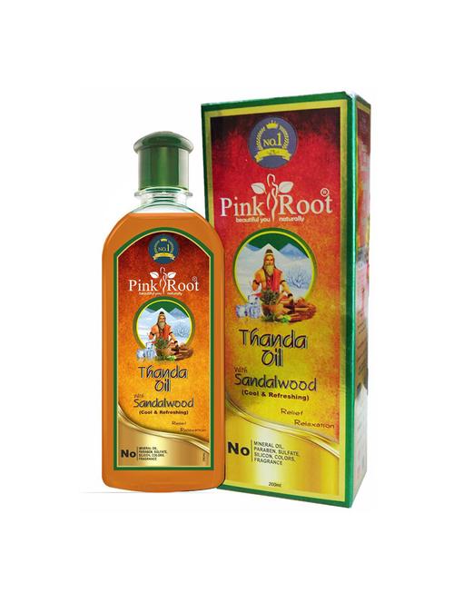 thanda oil with sandalwood cool & refreshing relief relaxing oil - 19136902 - Very Small Image - 1