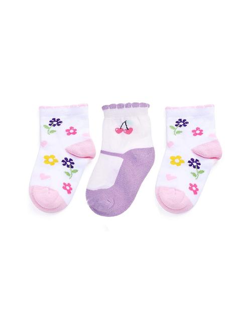 kids pack of 3 ankle length sock - 19137617 - Very Small Image - 1