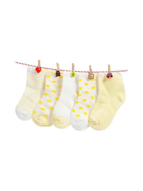 kids pack of 5 ankle length sock - 19137625 - Very Small Image - 1