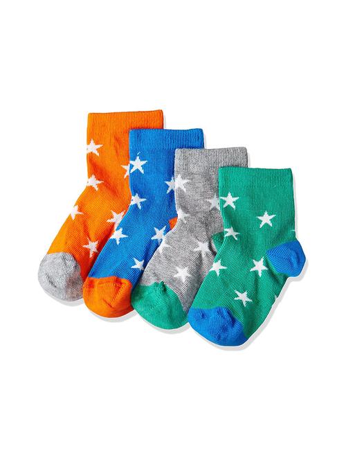 kids pack of 4 ankle length sock - 19137652 - Very Small Image - 1