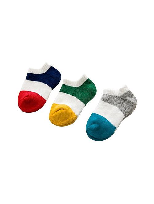kids pack of 3 ankle length sock - 19137675 - Very Small Image - 1